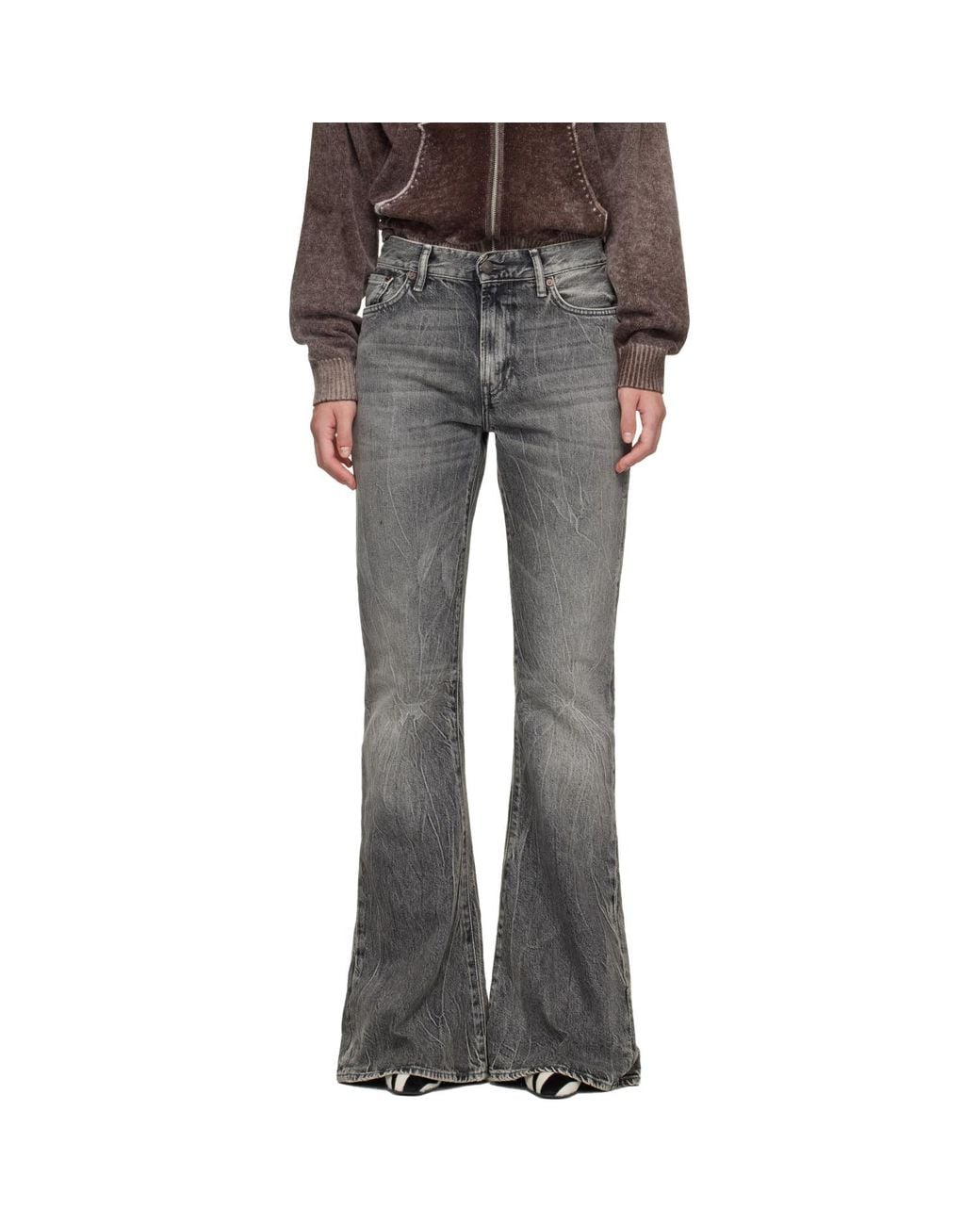Acne Black 2025F Fitted Jeans