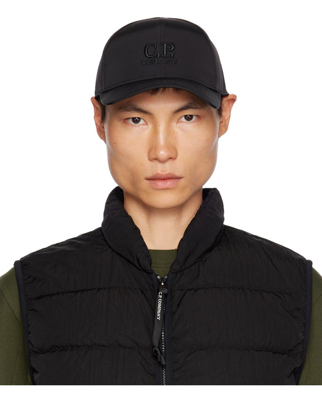 メンズ C.P. Company クロムr goggle キャップ ブラック | Lyst