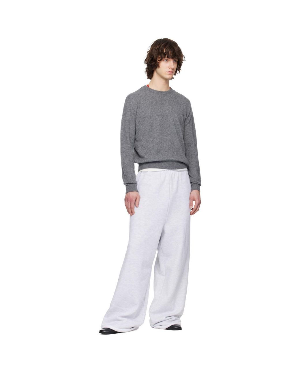 Entire studios White Full Sweatpants for men