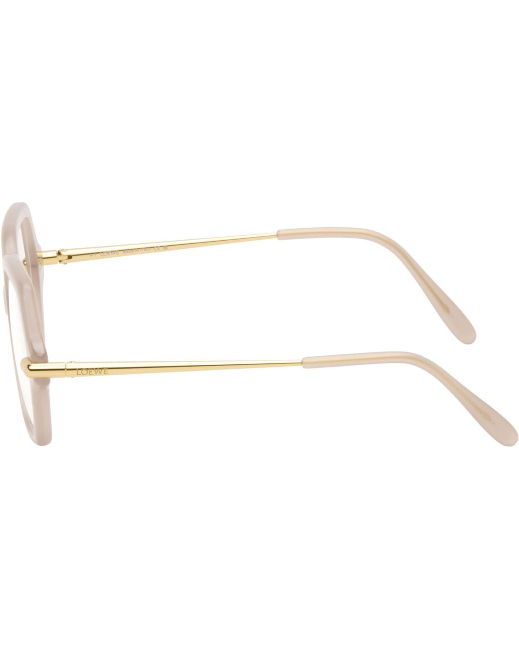 Loewe Brown Taupe Slim Glasses