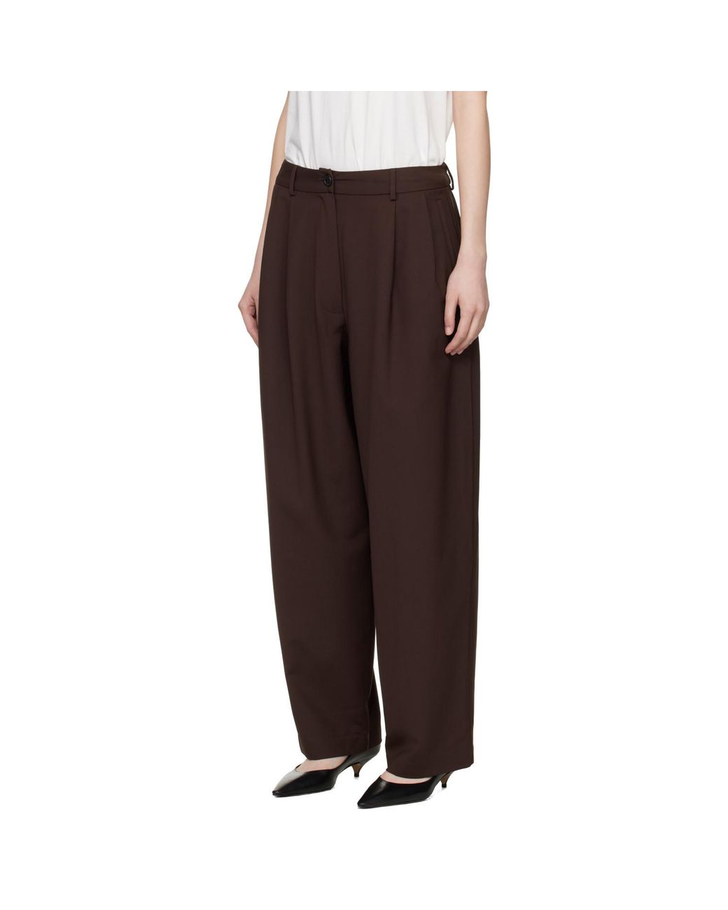 Cordera Black Tailored Masculine Trousers