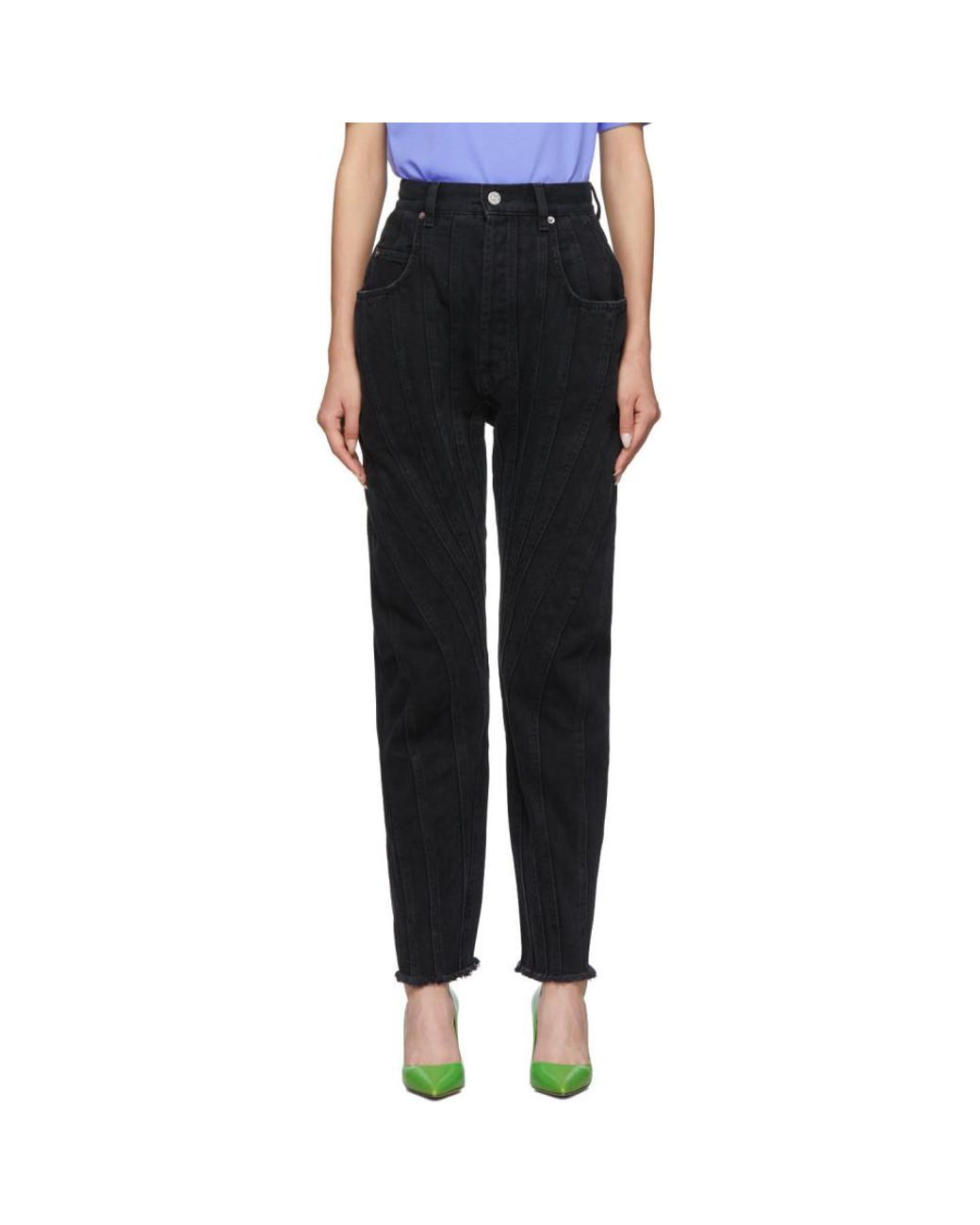 mugler jeans