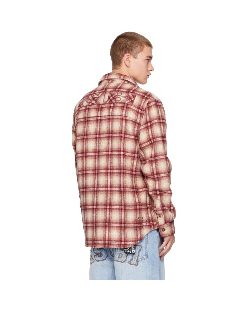 Ksubi Red Sott Rosebowl Ls Shirt for men