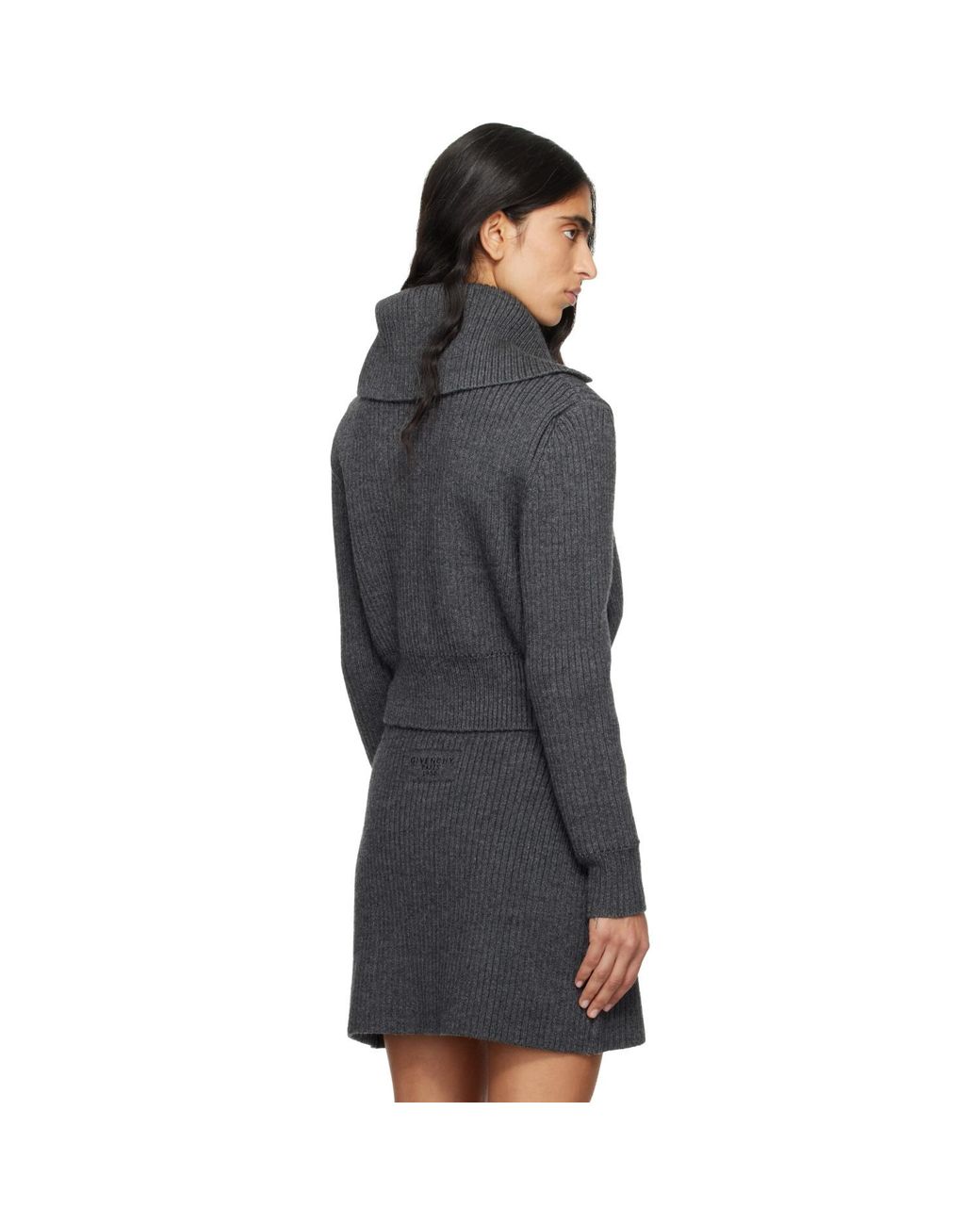 Givenchy Black Wool Cardigan