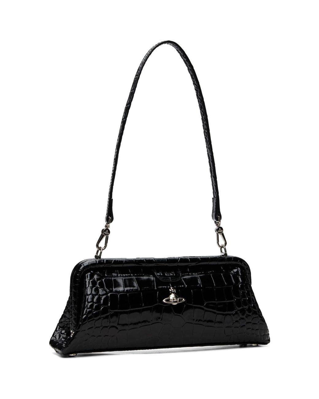 Vivienne Westwood Black Jane Frame Purse