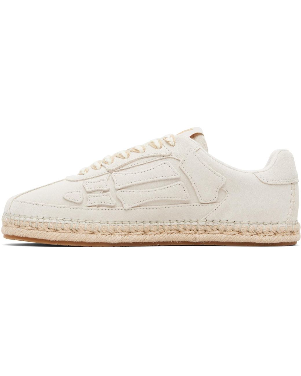 Amiri Black Off- Pacific Bones Espadrilles for men
