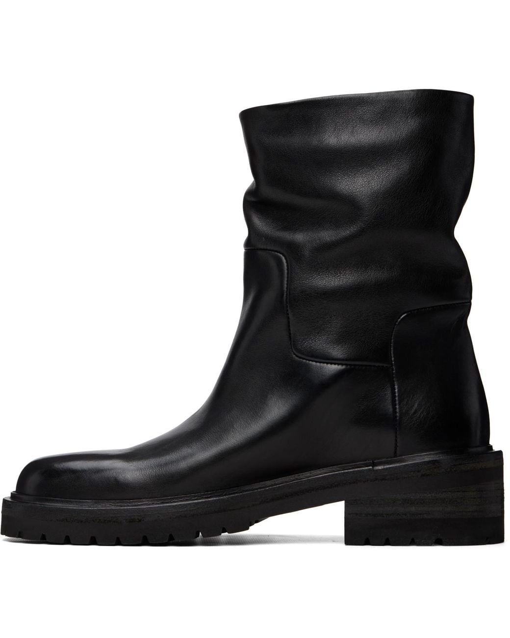 Marsèll Black Calzone Boots for men