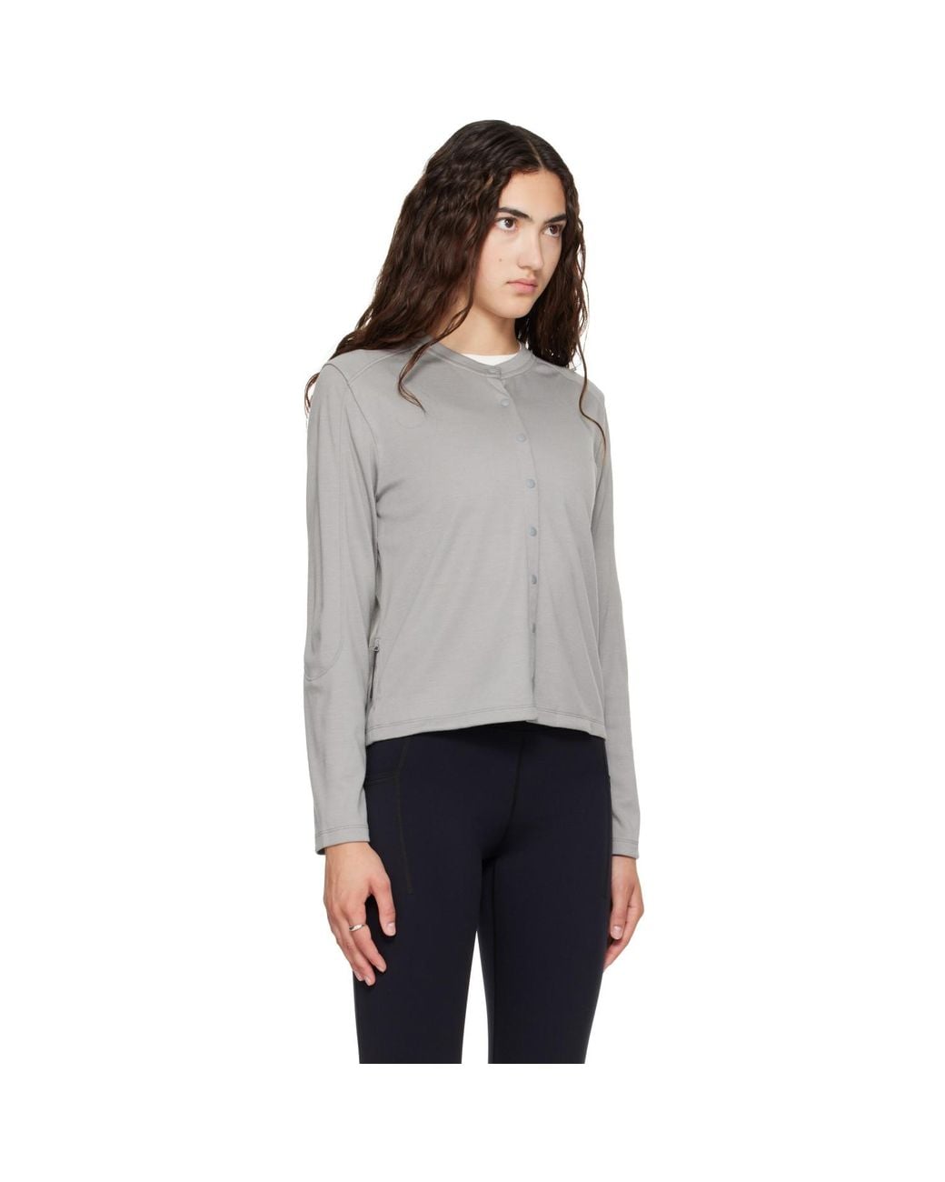 Literary Sport Gray Fanny Cardigan
