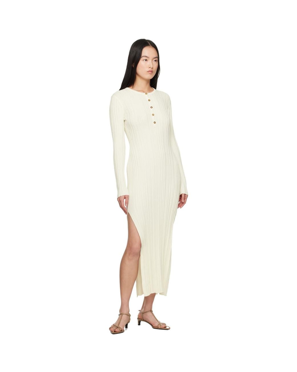Loulou de Saison Black Off- Eldara Maxi Dress