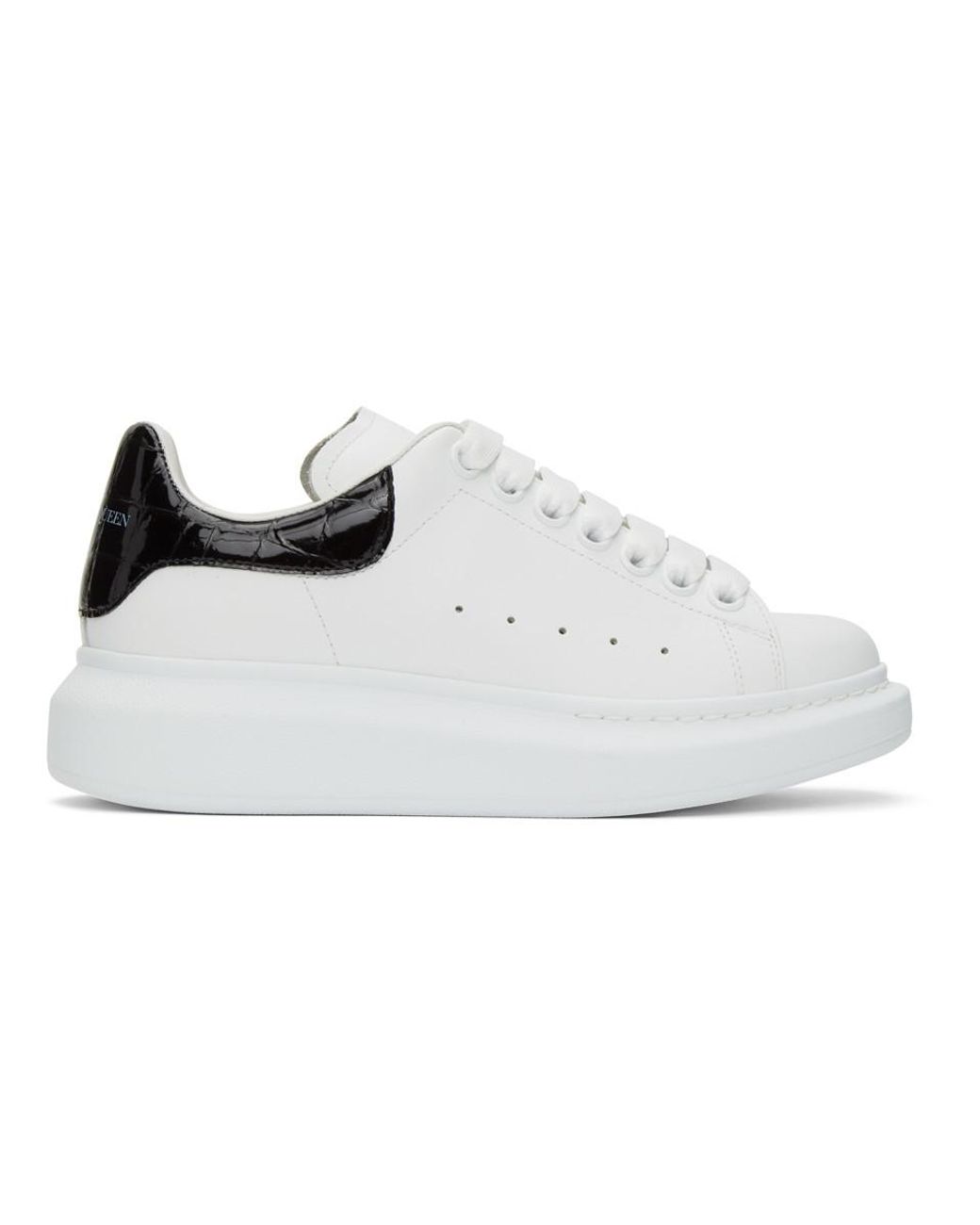 alexander mcqueen sneakers crocodile