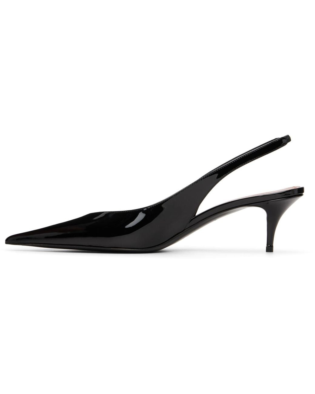 AMINA MUADDI Black Anok Sling 55 Heels