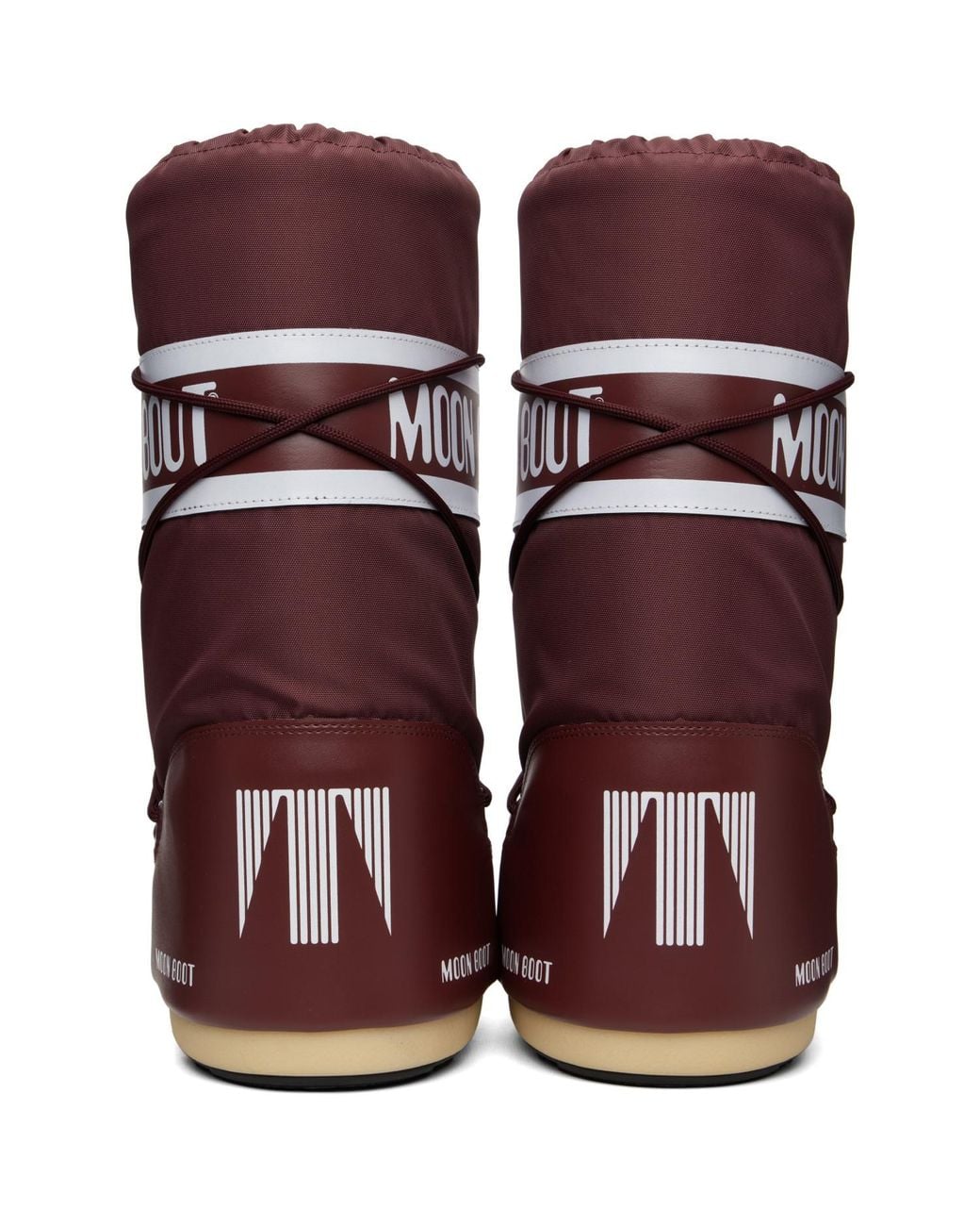 Moon Boot Red Icon Nylon Boots