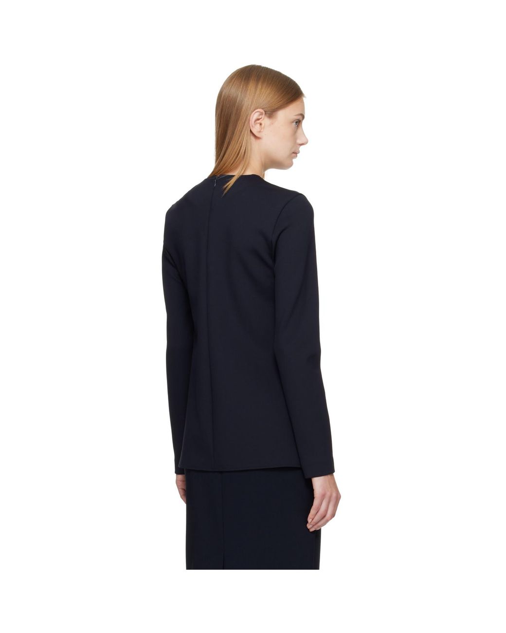Max Mara Blue Mxpneutro Top