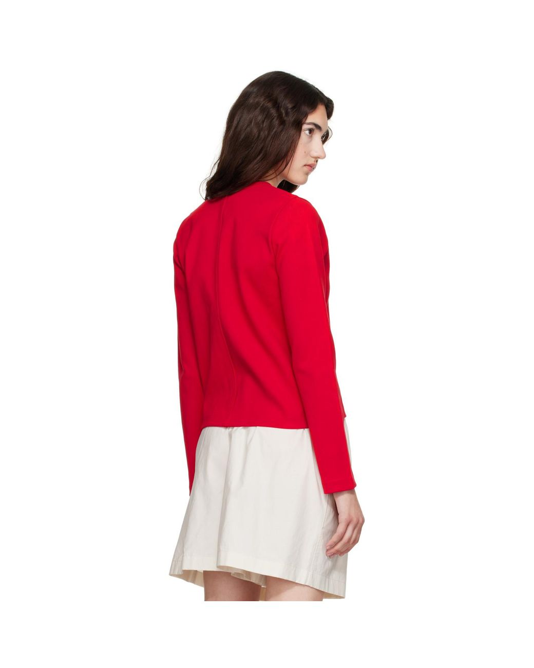 Flore Flore Red Poppy Cardigan