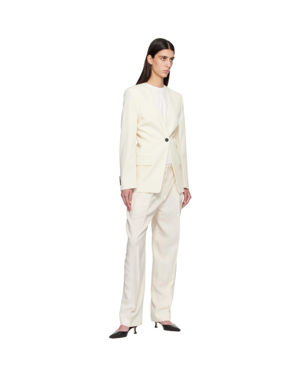 Totême Natural Off Slouch Blazer