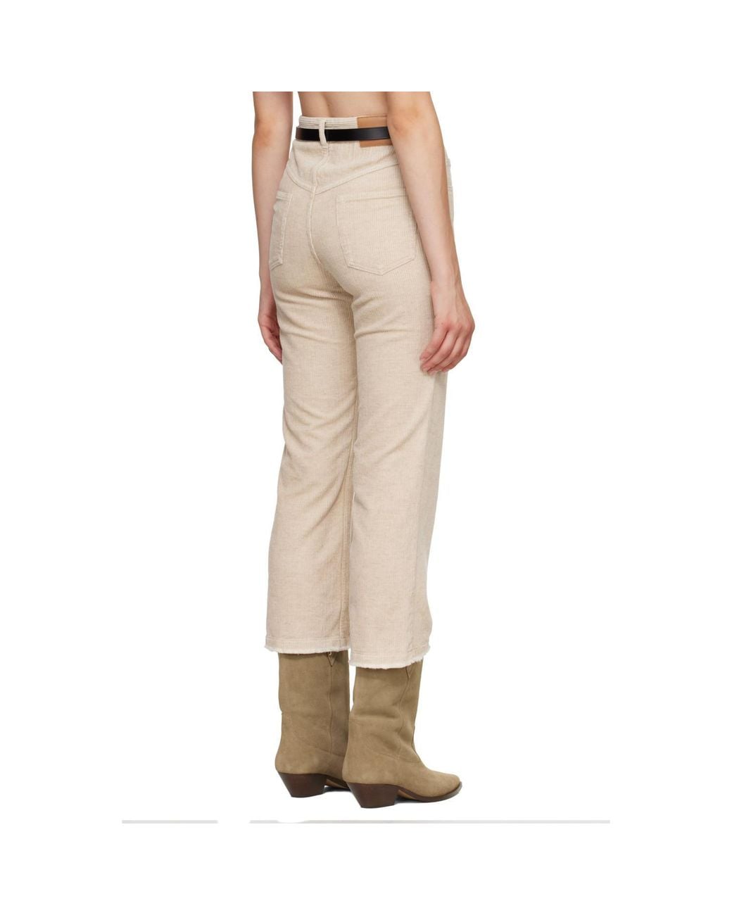 Isabel Marant Natural Off- Ruthie Trousers