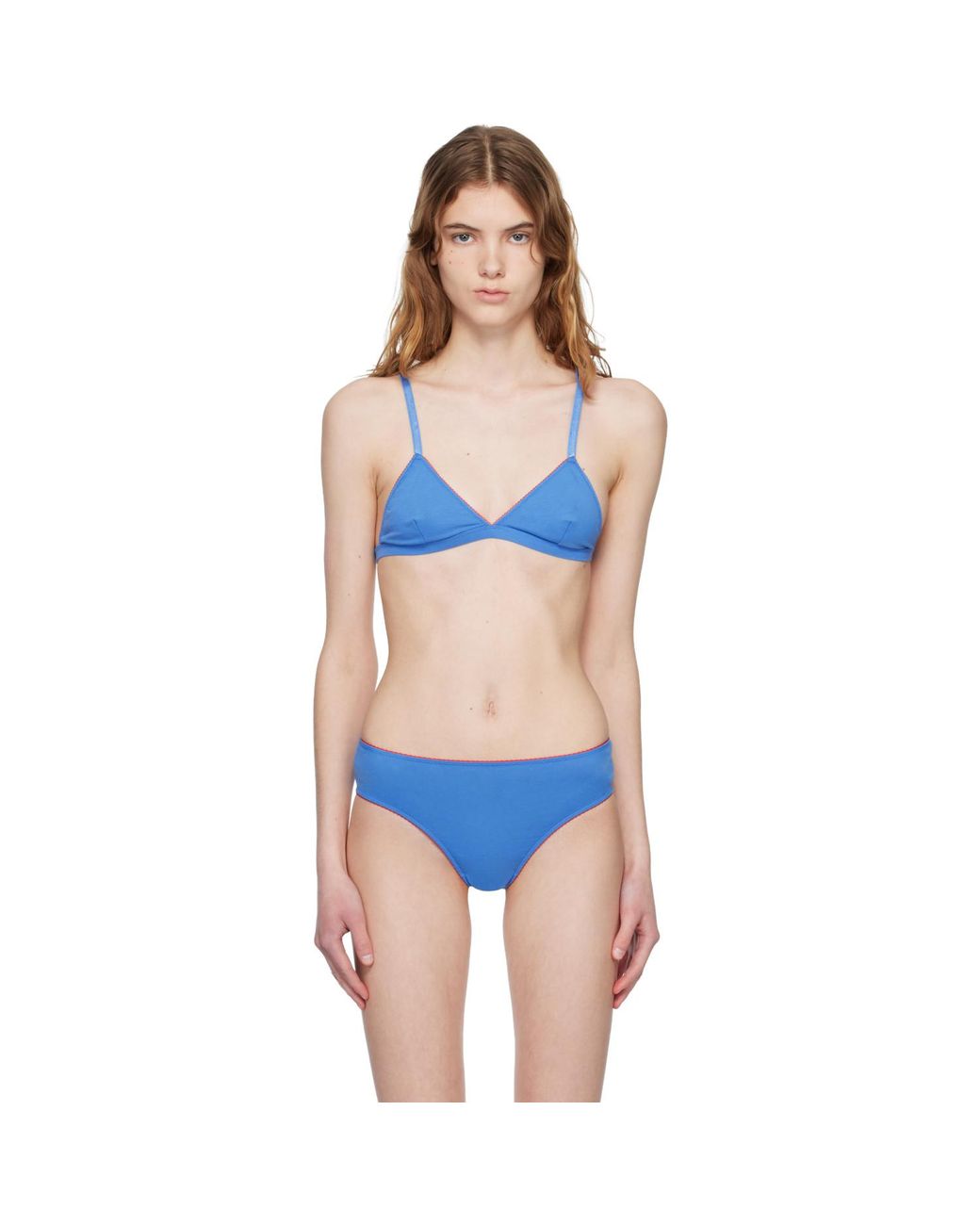 Bellini Bikini Blue Two-Pack Halo Bralettes
