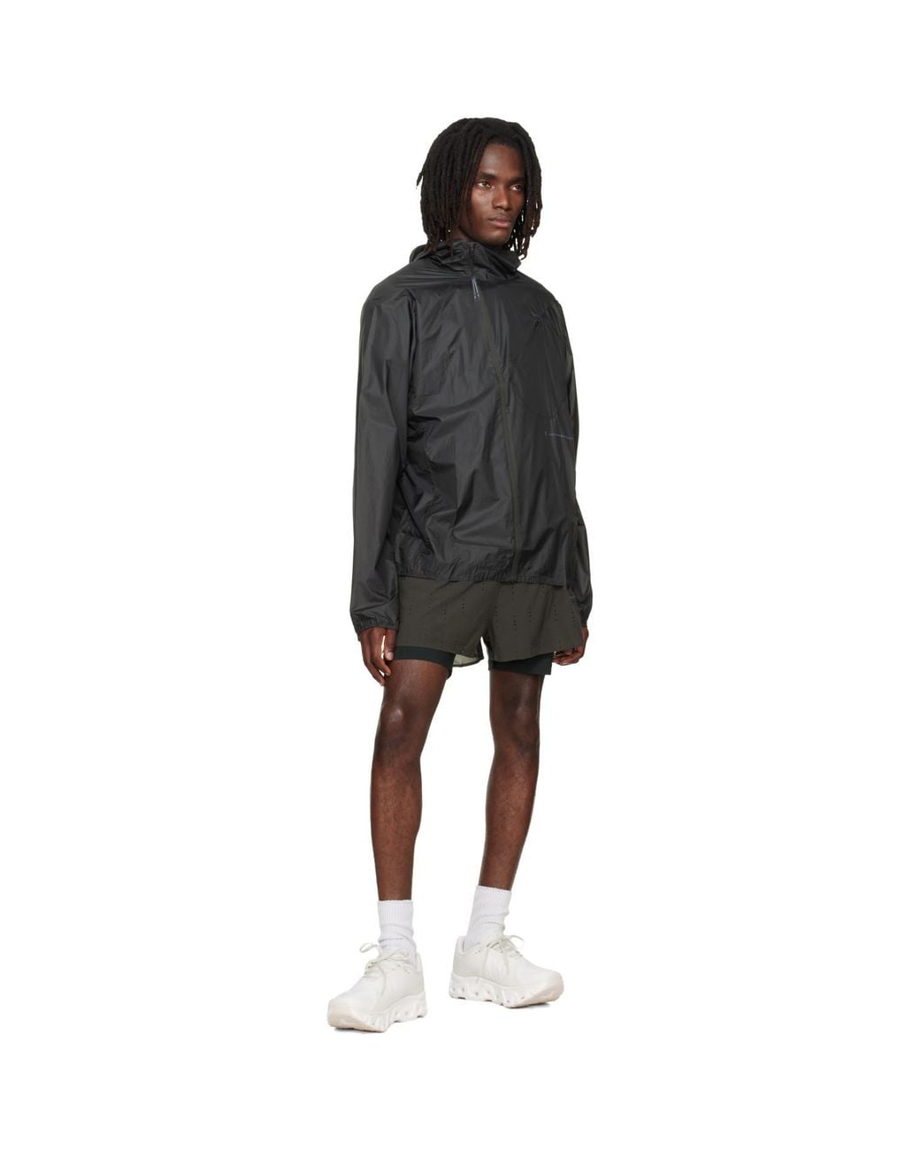 Post Archive Faction PAF Black On Edition Zero 2-In-1 Shorts for men
