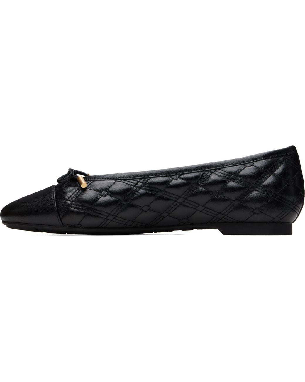 Burberry Black Highgate Ballerina Flats