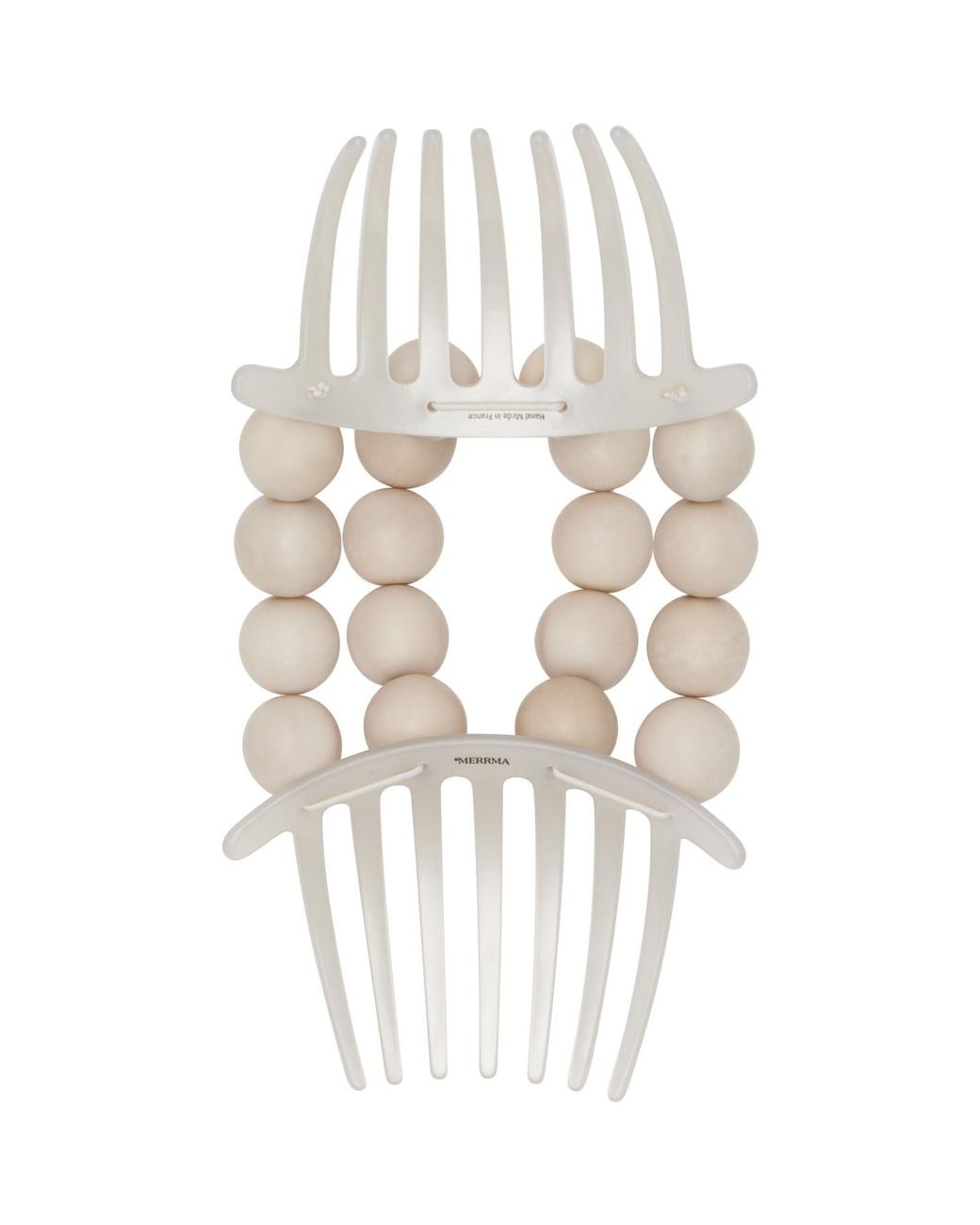 MERRMA Metallic Ssense Exclusive Jarina Horn Claw Comb