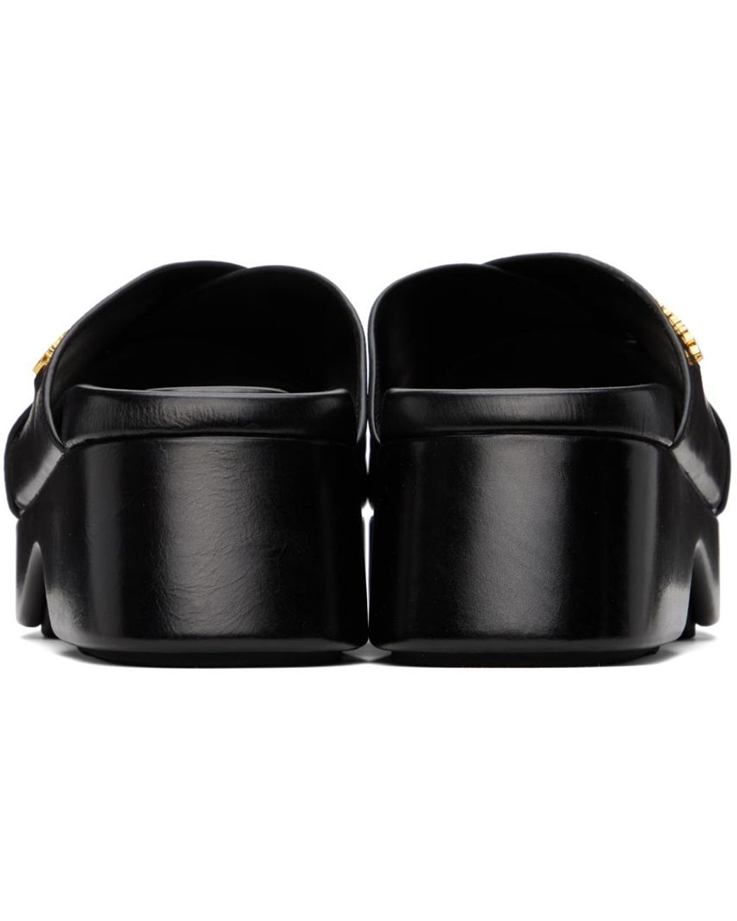 Alexander Wang Float Criss-Cross Platform Sandal in Black | Lyst