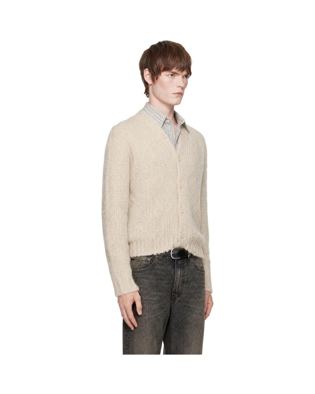 sunflower Natural Off- John Cardigan for men