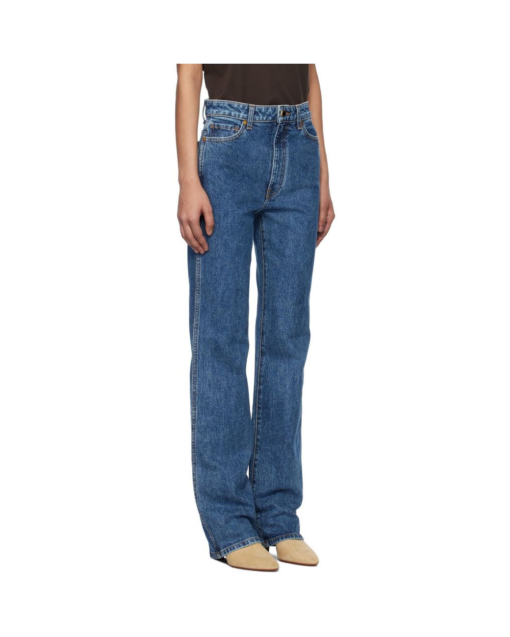 Khaite Blue Danielle Jeans