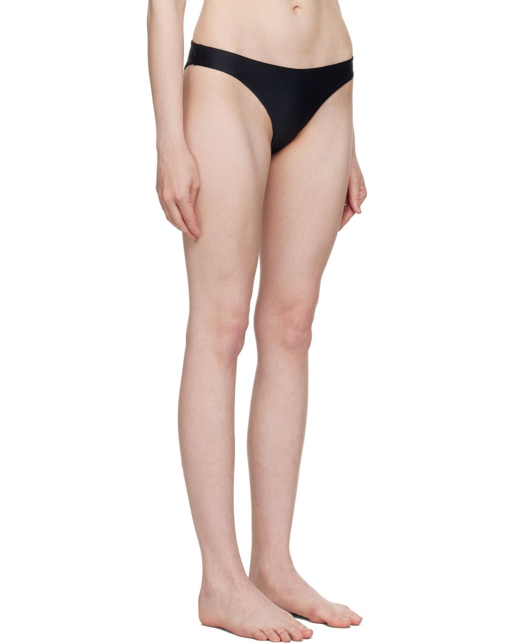 CDLP Black Quick-Drying Bikini Bottom
