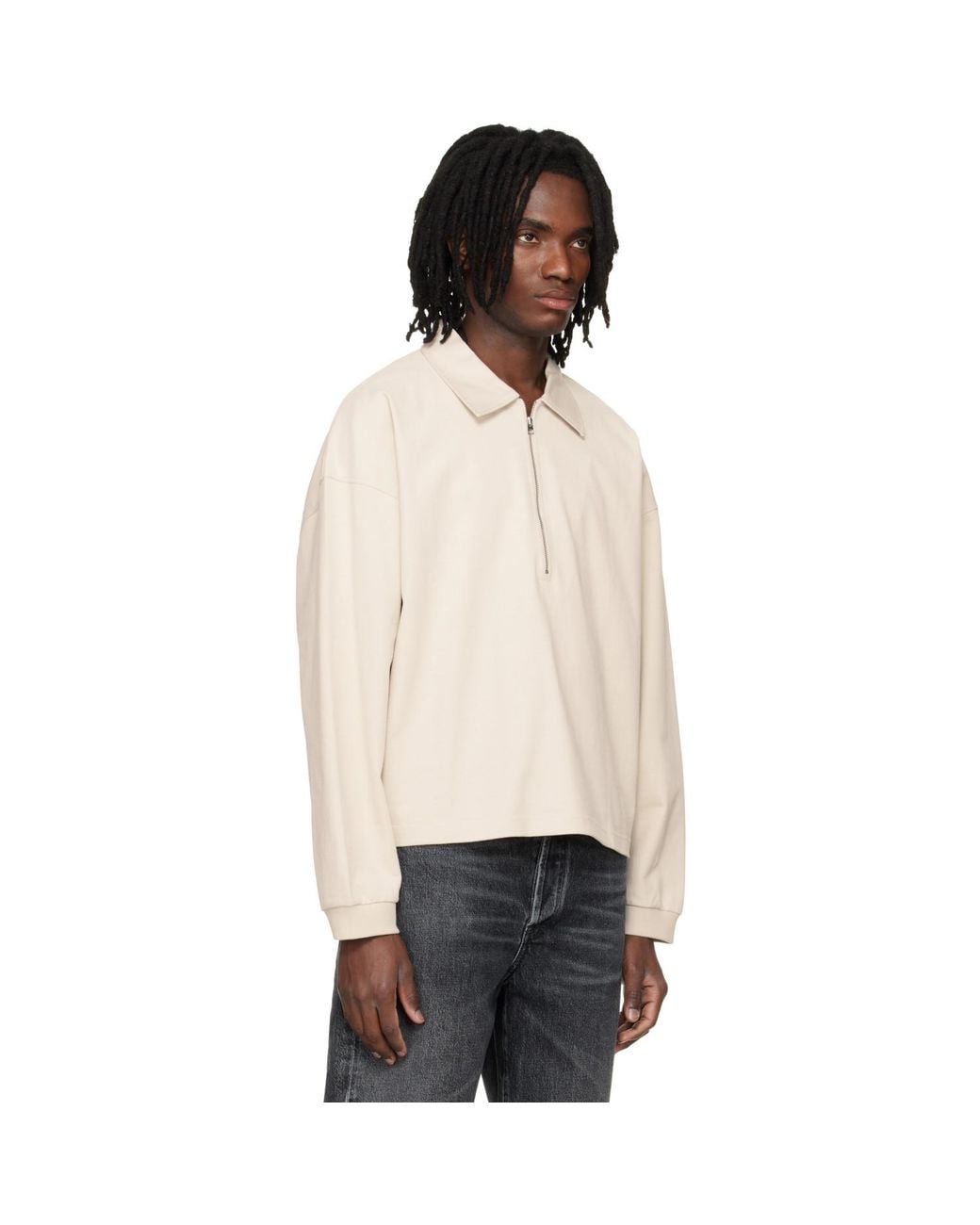 Agolde Black Darius Polo for men