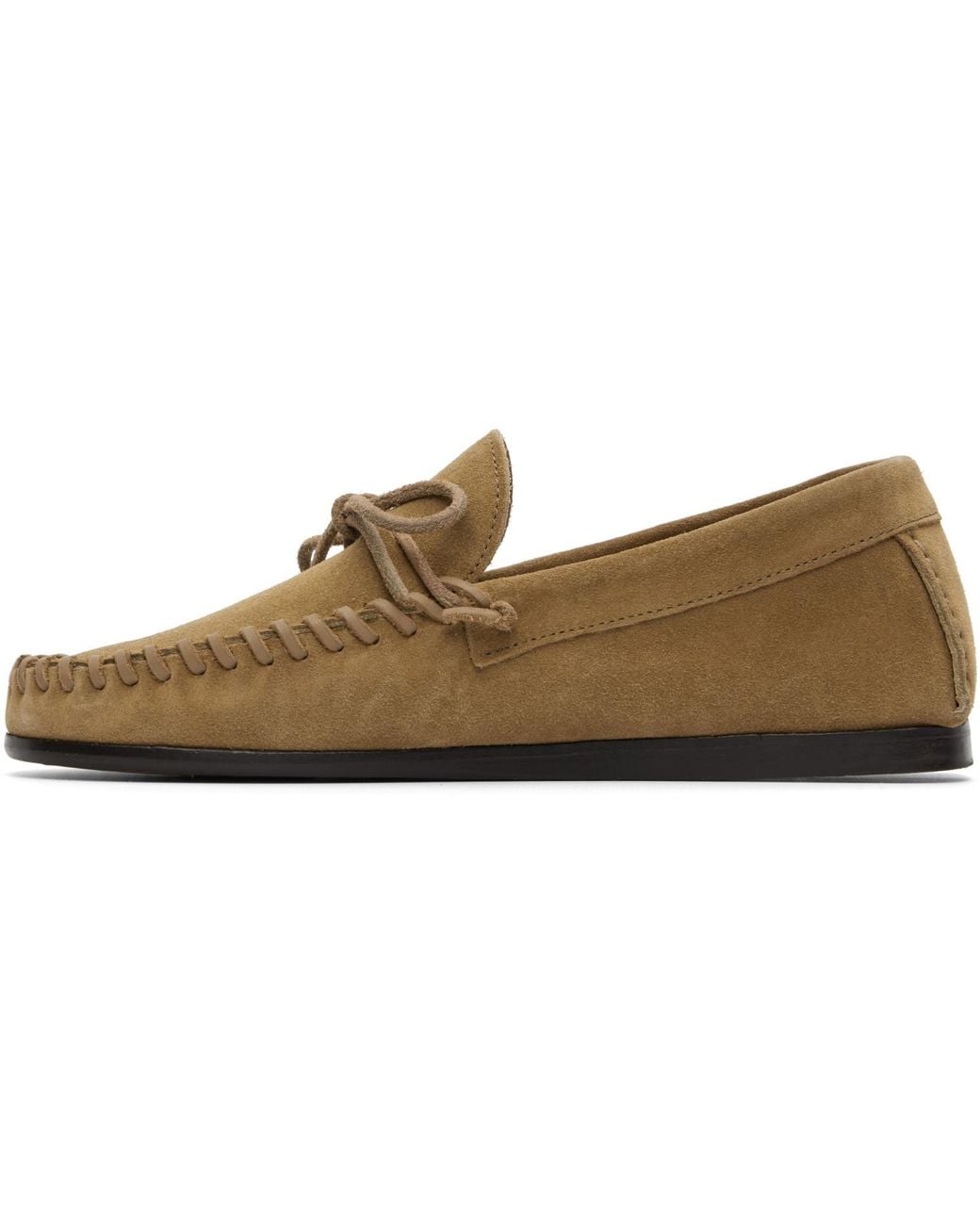 Isabel Marant Black Tan Fitzo Loafers for men
