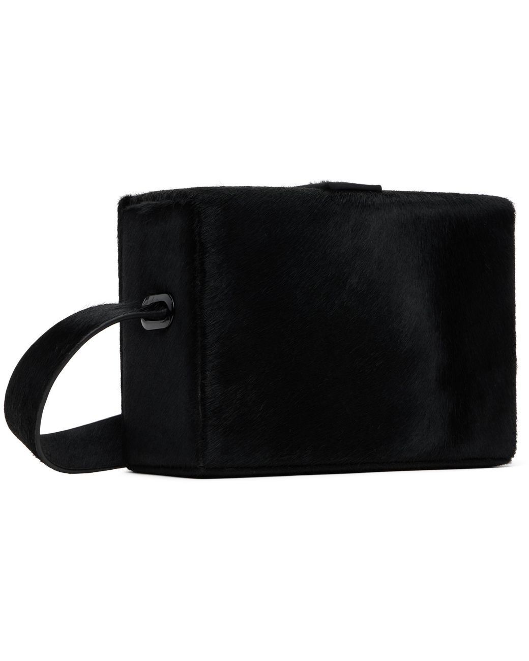 HELIOT EMIL Pony Hair Solely Box Bag in Black for Men | Lyst UK