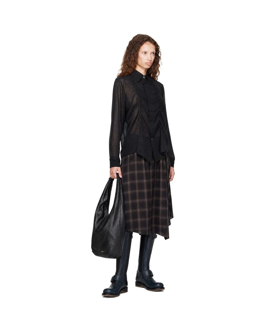 Our Legacy Black Jumble Shirt