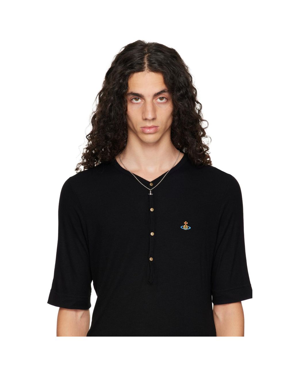 Vivienne Westwood Metallic Allie Pendant Necklace for men