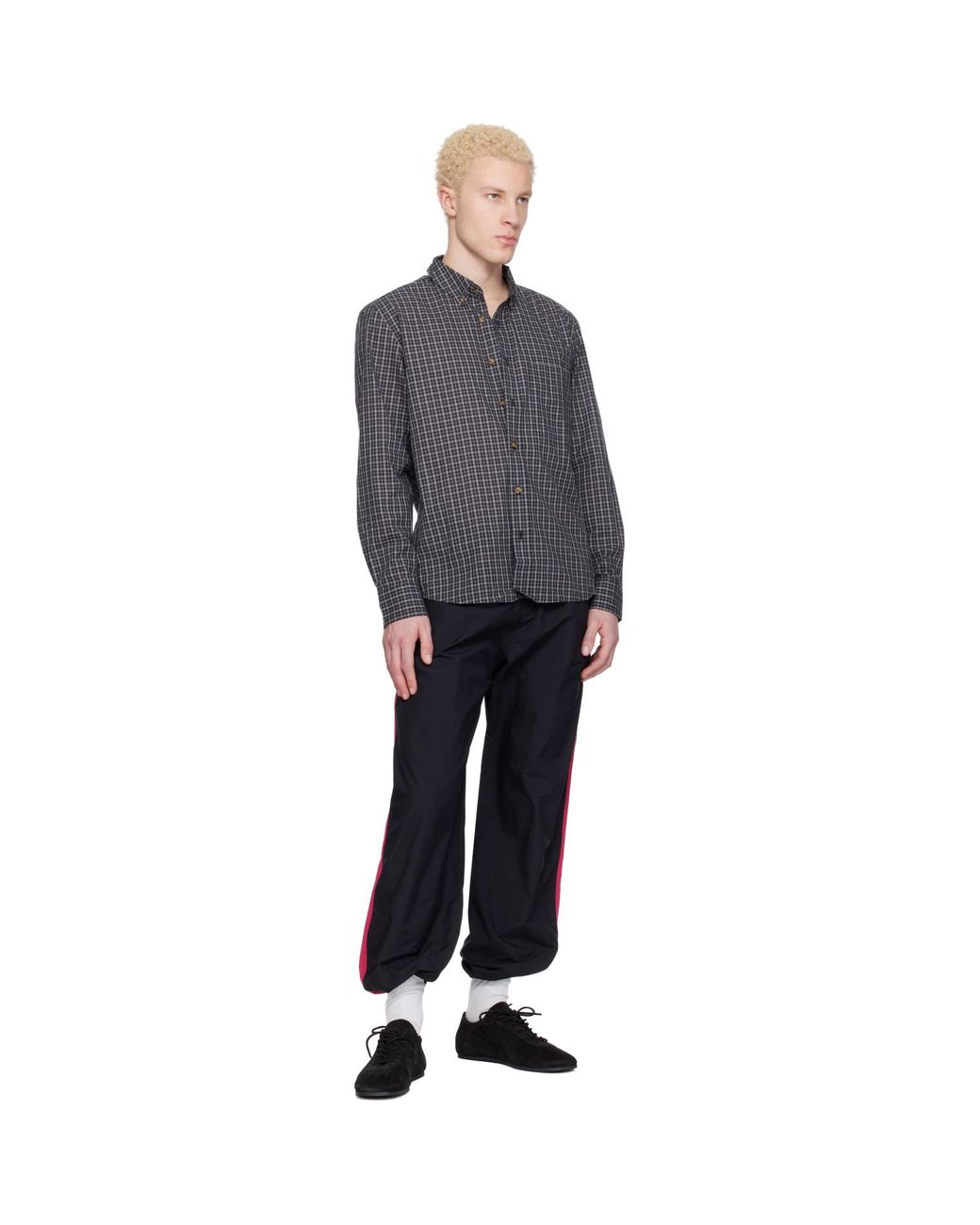 GIMAGUAS Black Tyler Trousers for men
