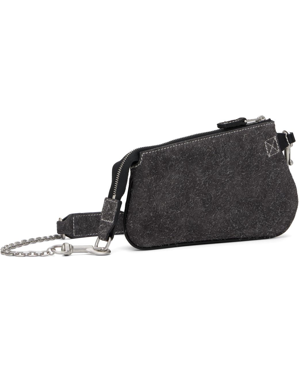 Kiko Kostadinov Trivia Chain Pochette Bag in Black | Lyst