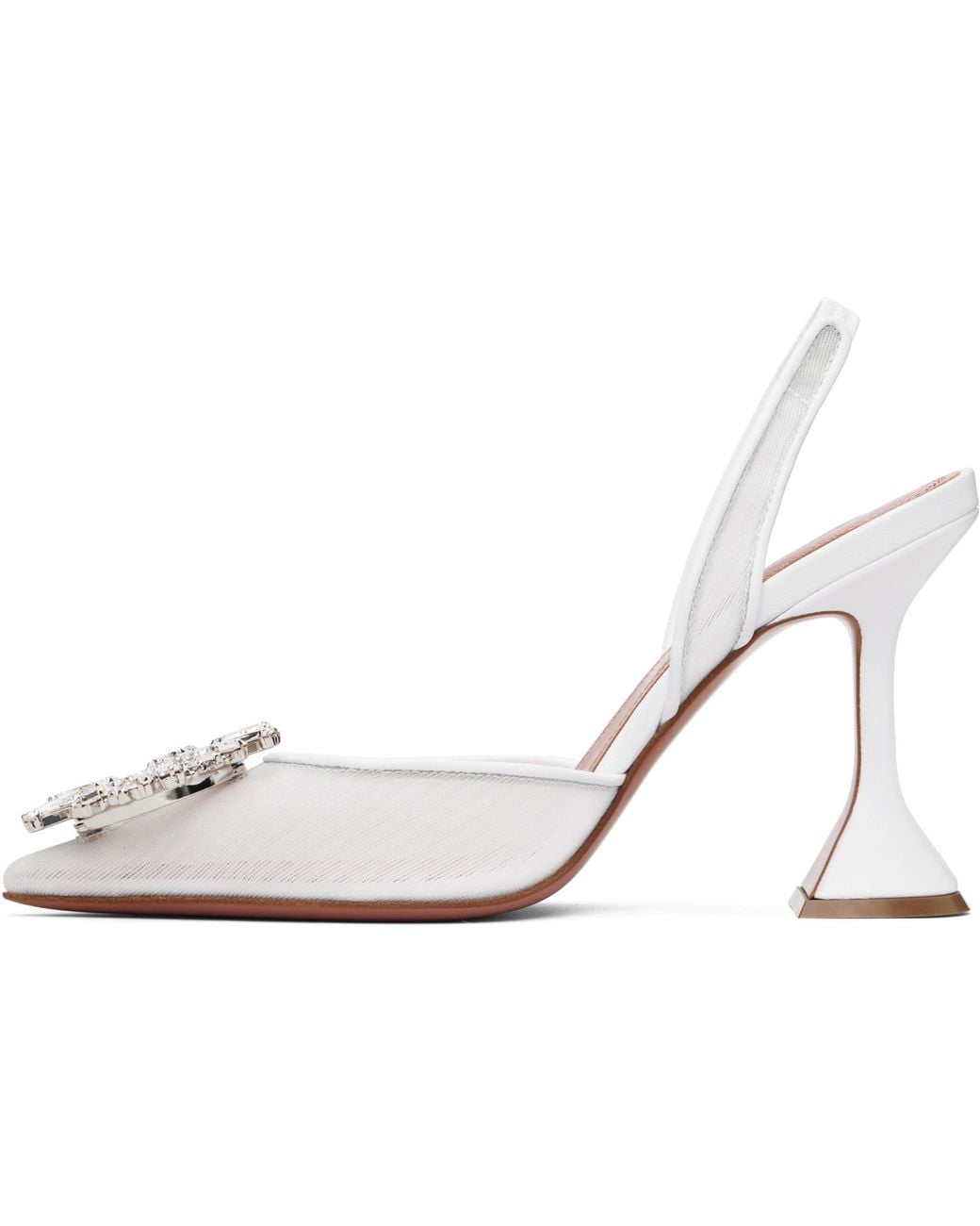 AMINA MUADDI Black Begum Sling 95 Heels