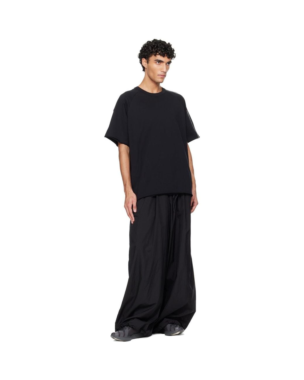 Y-3 Black Adios 9 Sneakers for men
