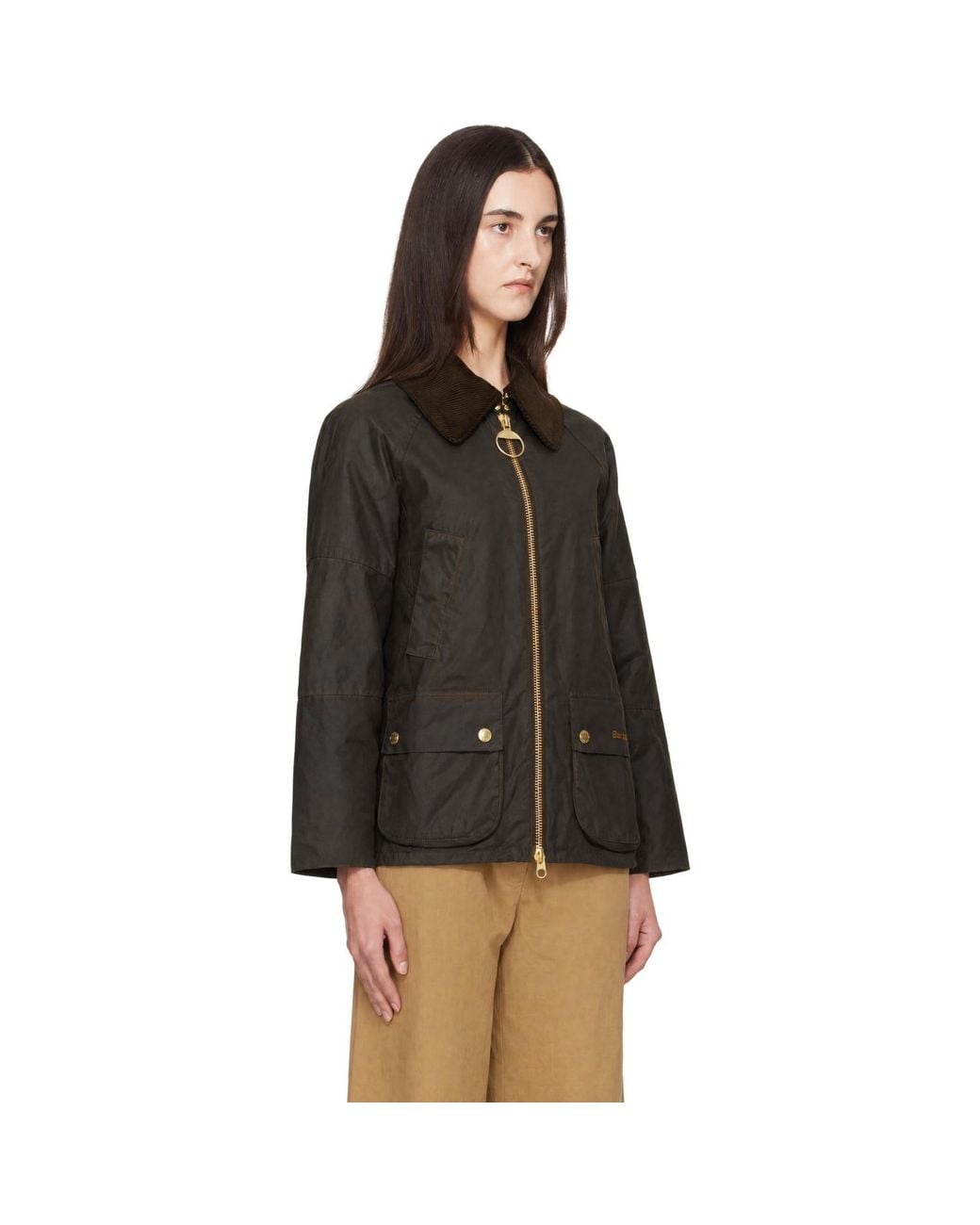 Barbour Black Allerston Wax Jacket