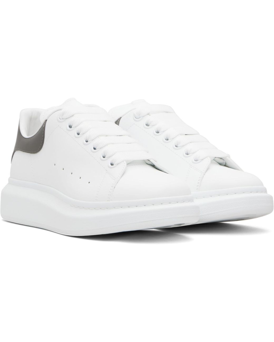 McQueen Black Oversized Sneakers for men