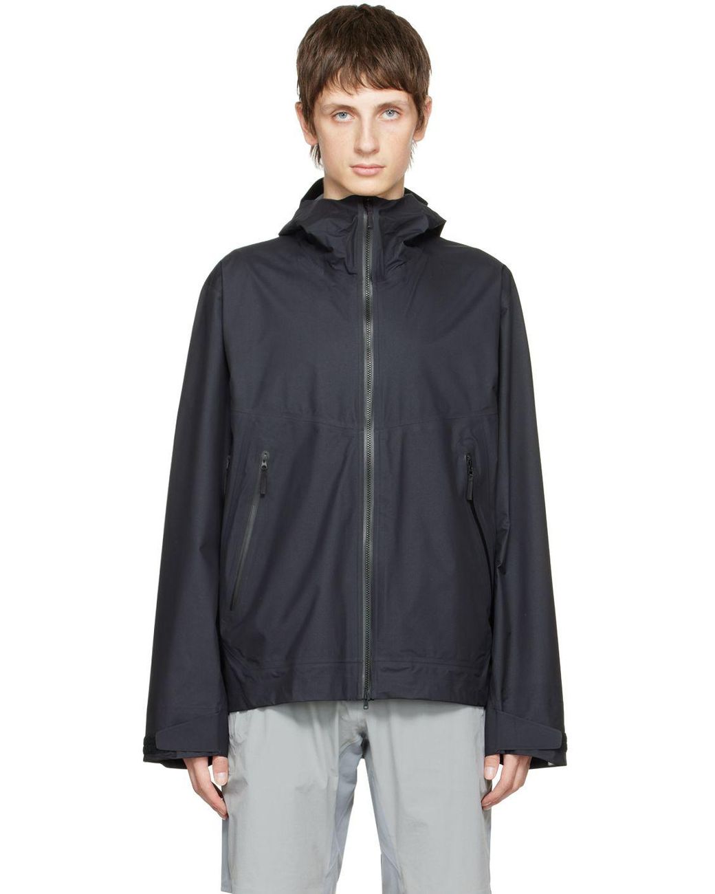 Veilance Synthetic Survey Jacket in Black for Men | Lyst