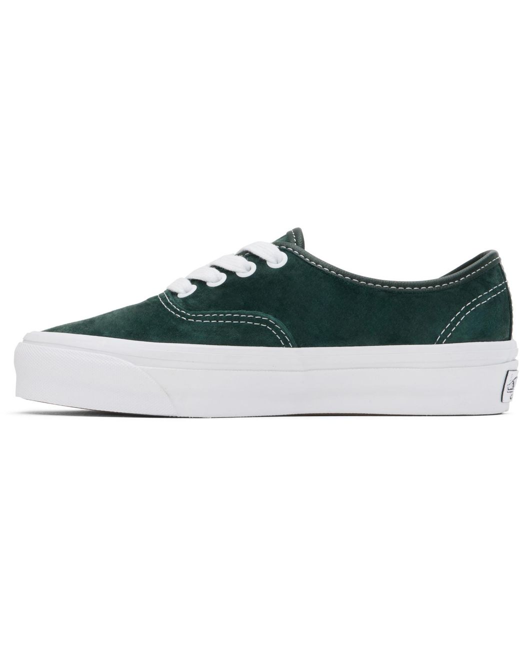 Baskets Authentic 44 Vertes En Suède Vans en coloris Black