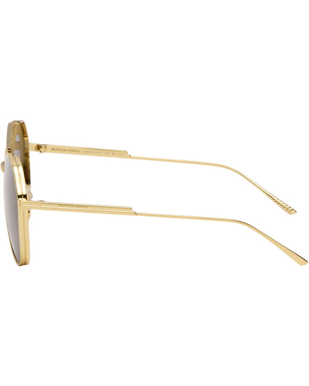 Bottega Veneta Black Ribbon Sunglasses for men