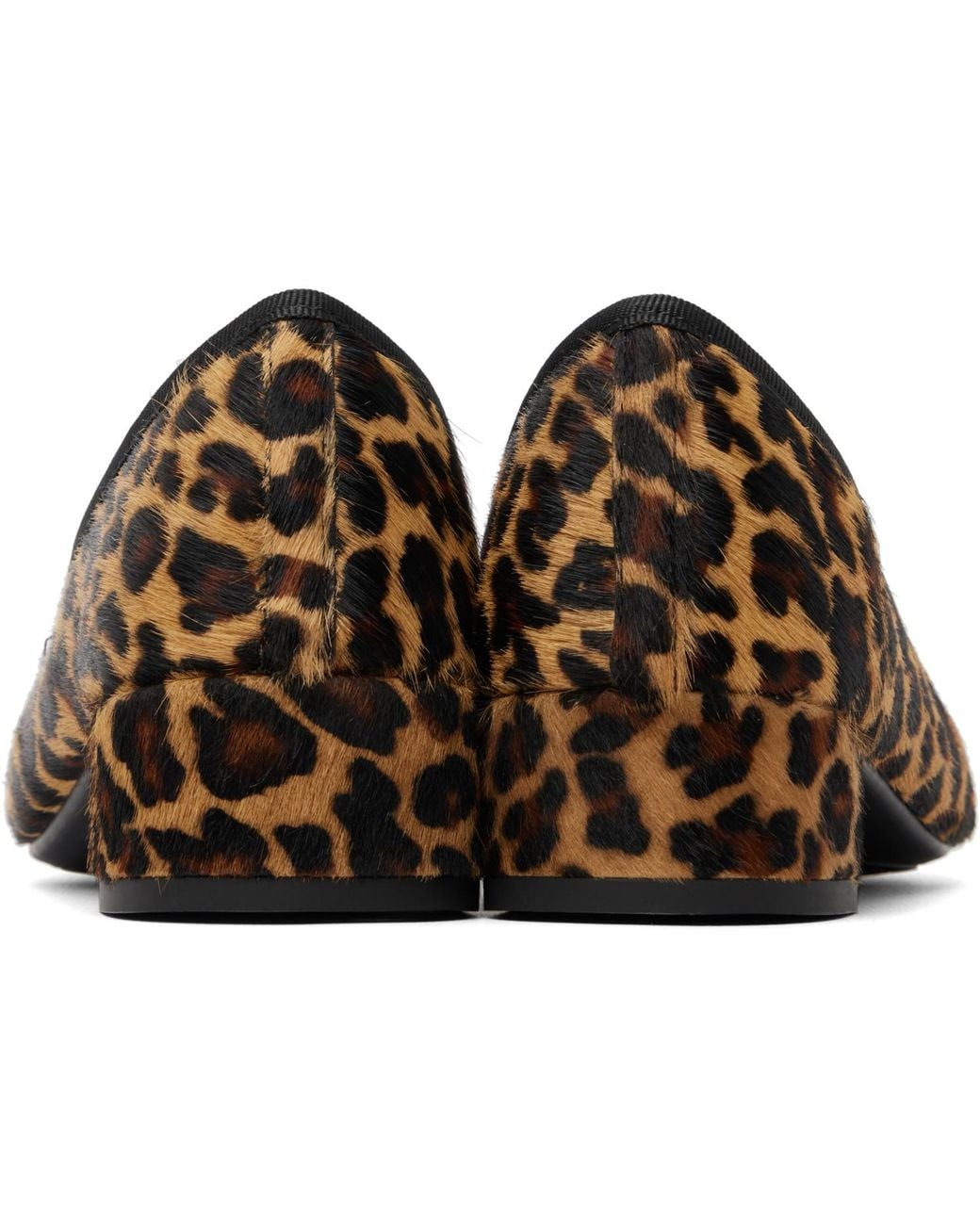 Repetto Black Camille Rubber-sole Heels