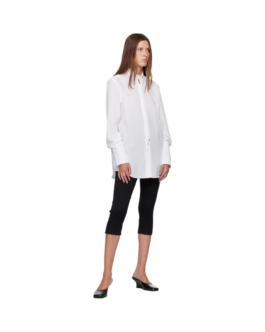 Issey Miyake White 'Monsieur' Shirt