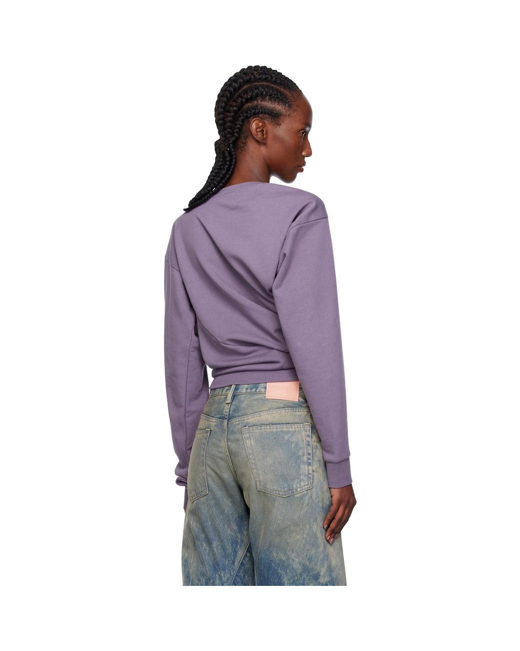 Vivienne Westwood Hebo Sweatshirt in Purple | Lyst