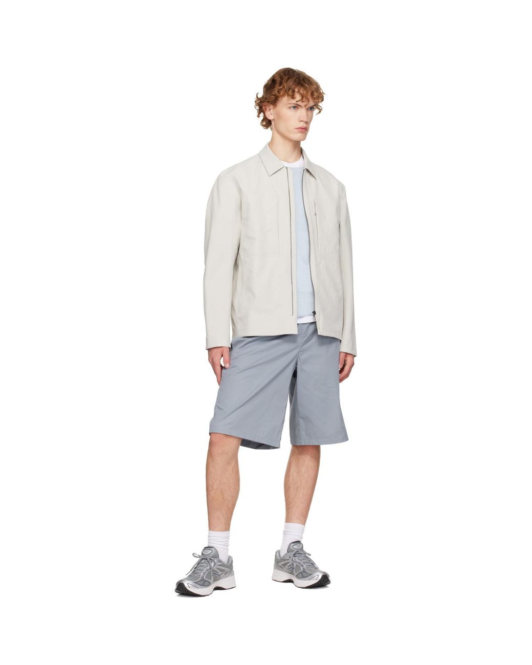 Saucony Gray Progrid Guide 7 Sneakers for men