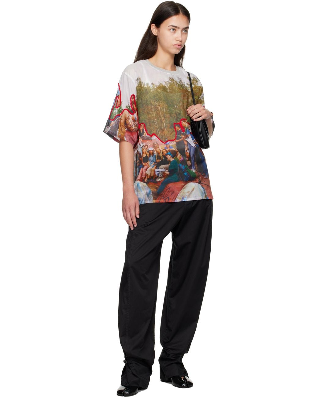 Bless Embellished Holidaychorus T-Shirt in Black | Lyst