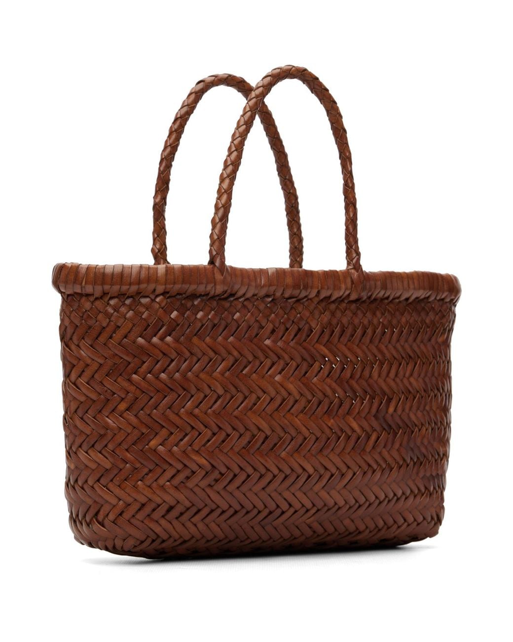 Dragon Diffusion Brown Mini Flat Gora Bag