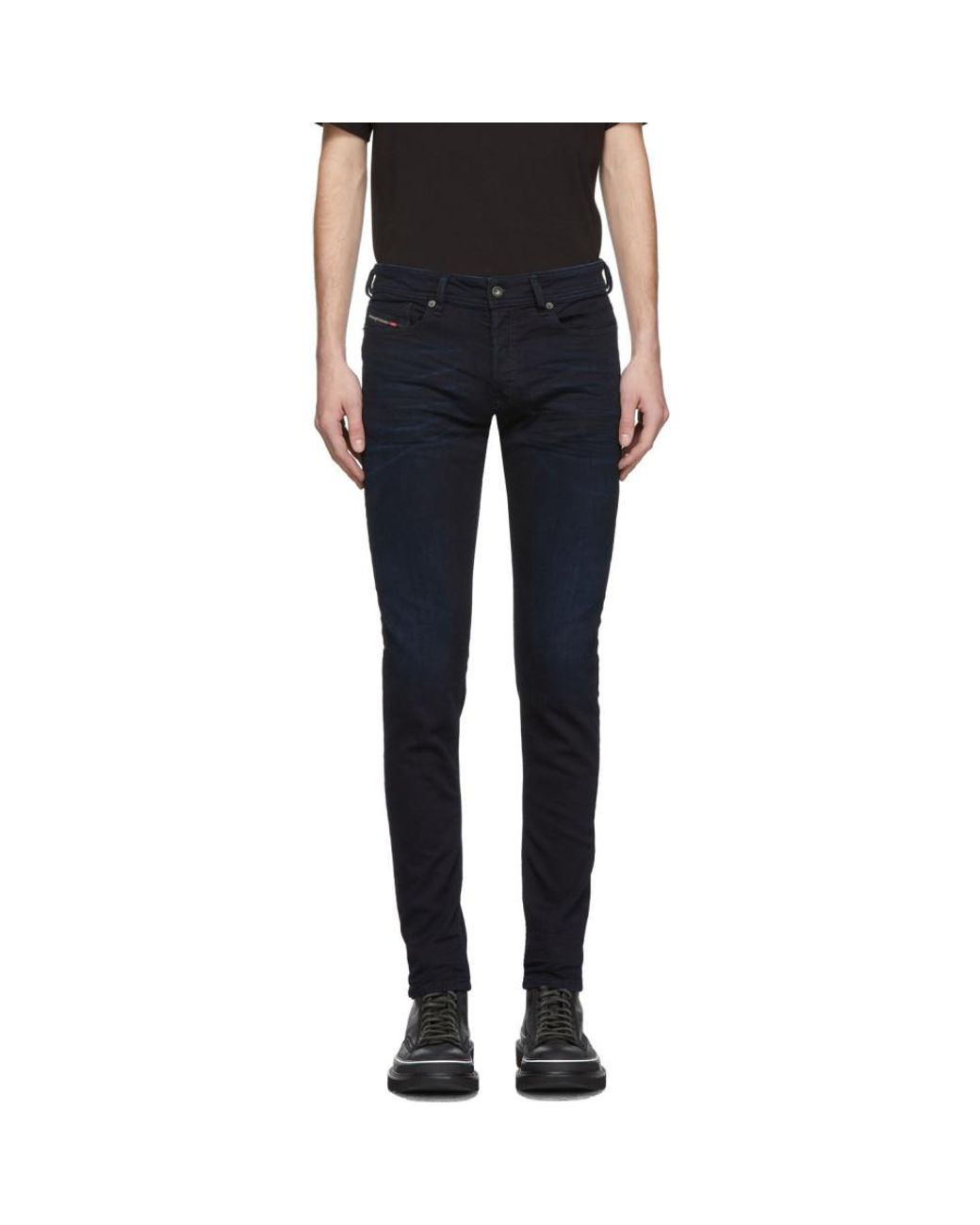 DIESEL Denim Blue Sleenker 0095x Jeans 