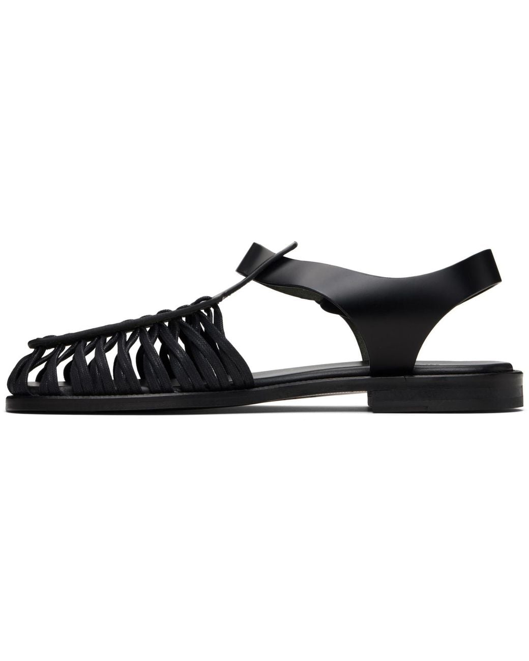 Hereu Black Alaro Sandals for men